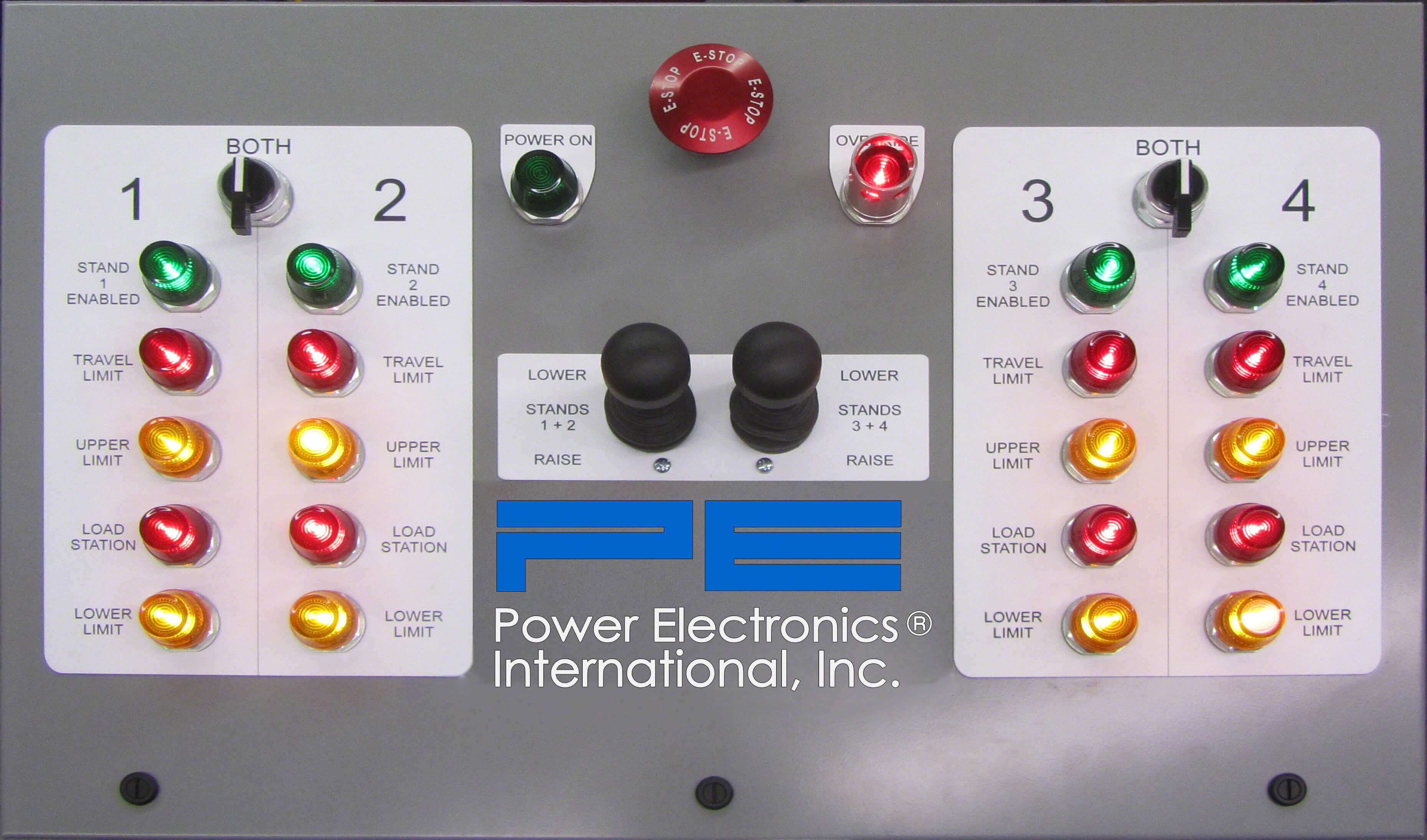 Complete Custom control Panels and Consoles (Power Elec.)