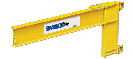 Spanco Cantilever or Tie Rod Wall Mounted Jib