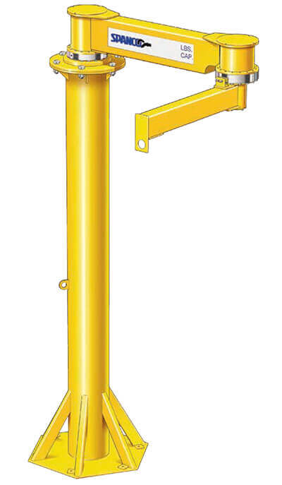 Spanco Freestanding Articulating Jib - Crane Repair Company